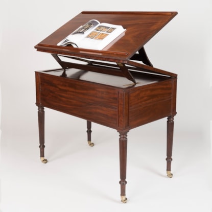 A Regency Free-Standing Architect's Table Attributed to Gillows