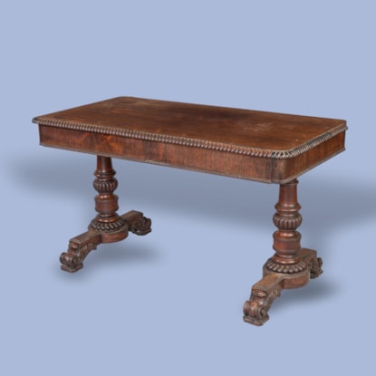 A Late Georgian Rosewood Writing Table Attributed to Gillows of Lancaster & London