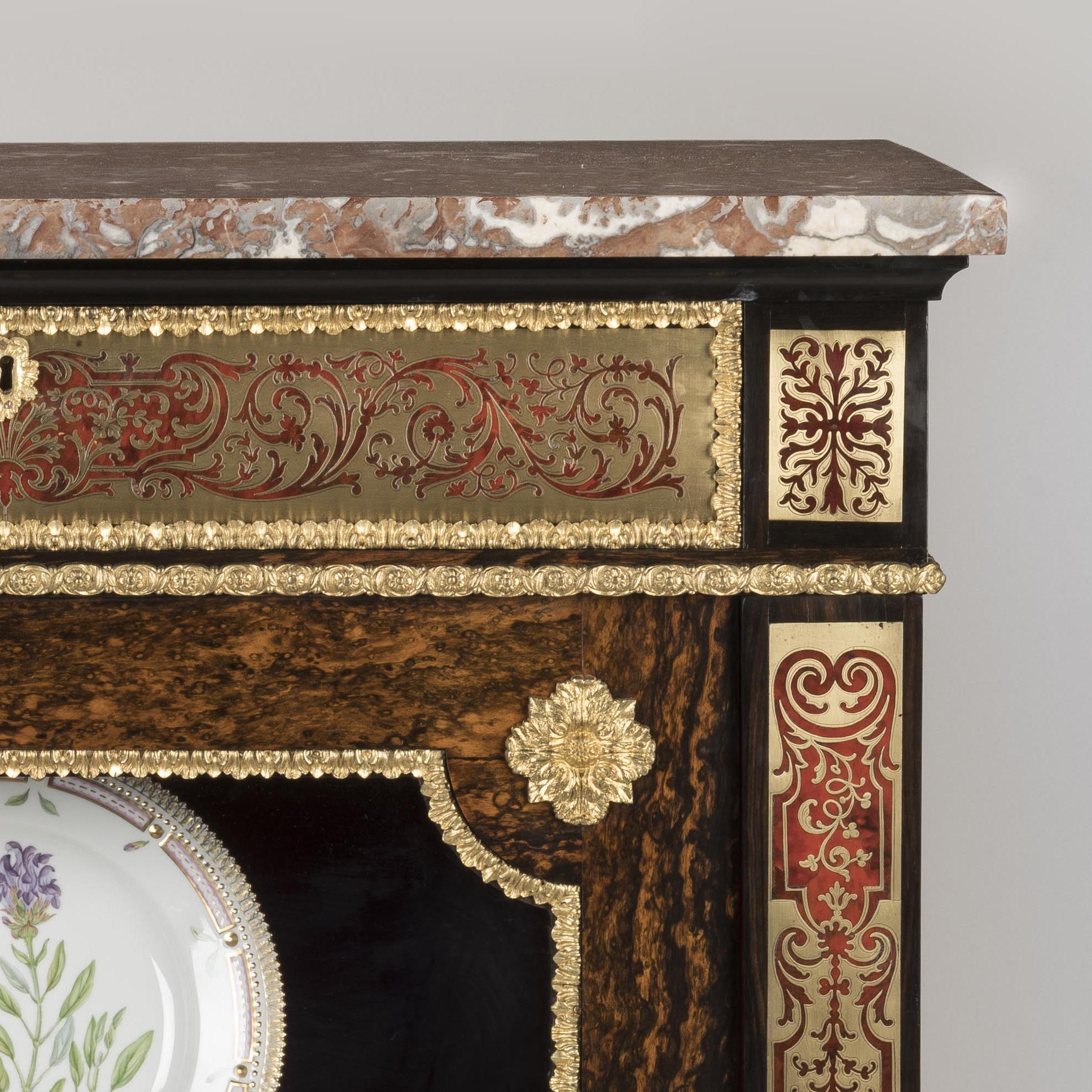 A Pair of Coromandel and 'Boulle' Cabinets Attributed to Town & Emanuel