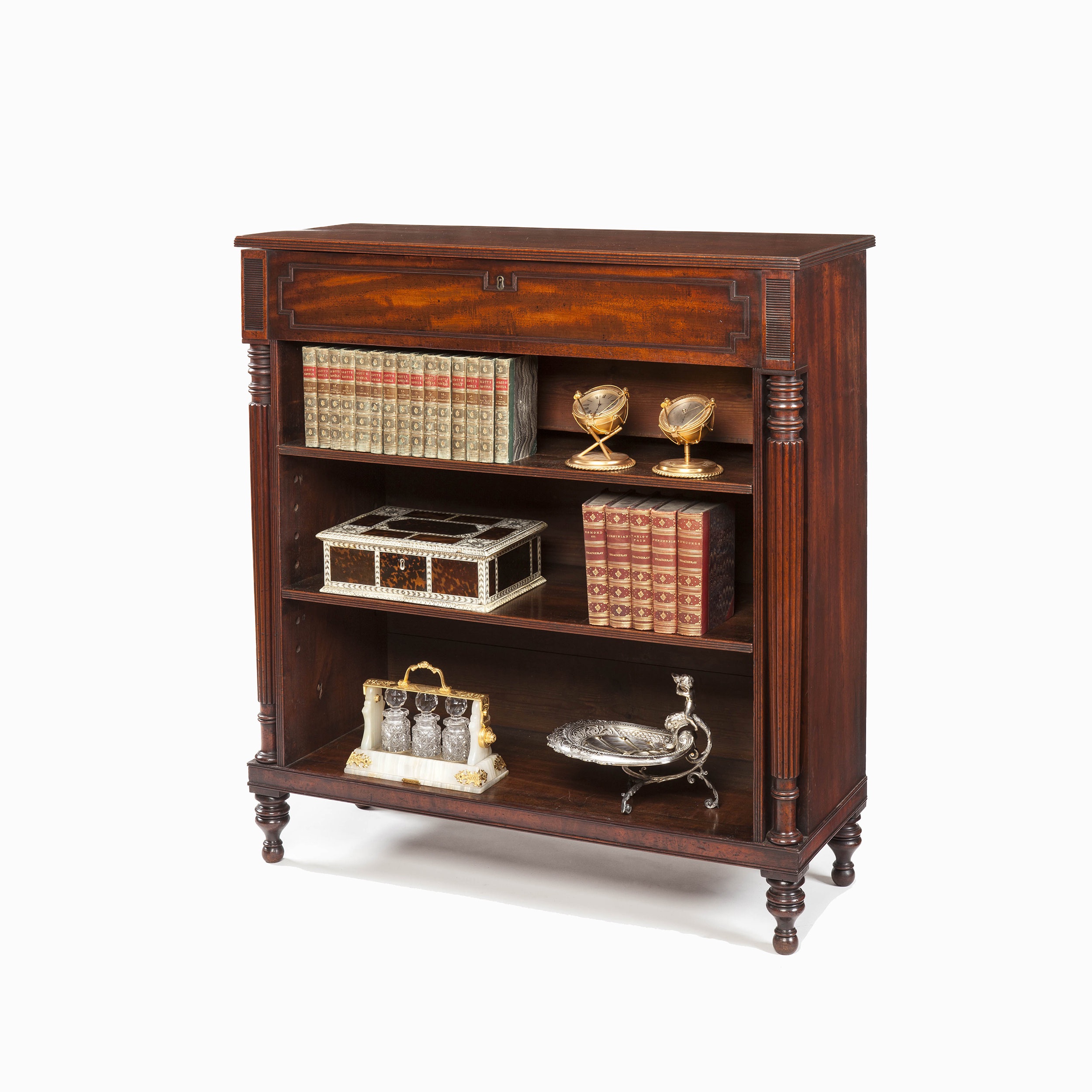 A Late Georgian Library Cabinet Attributed to Gillows