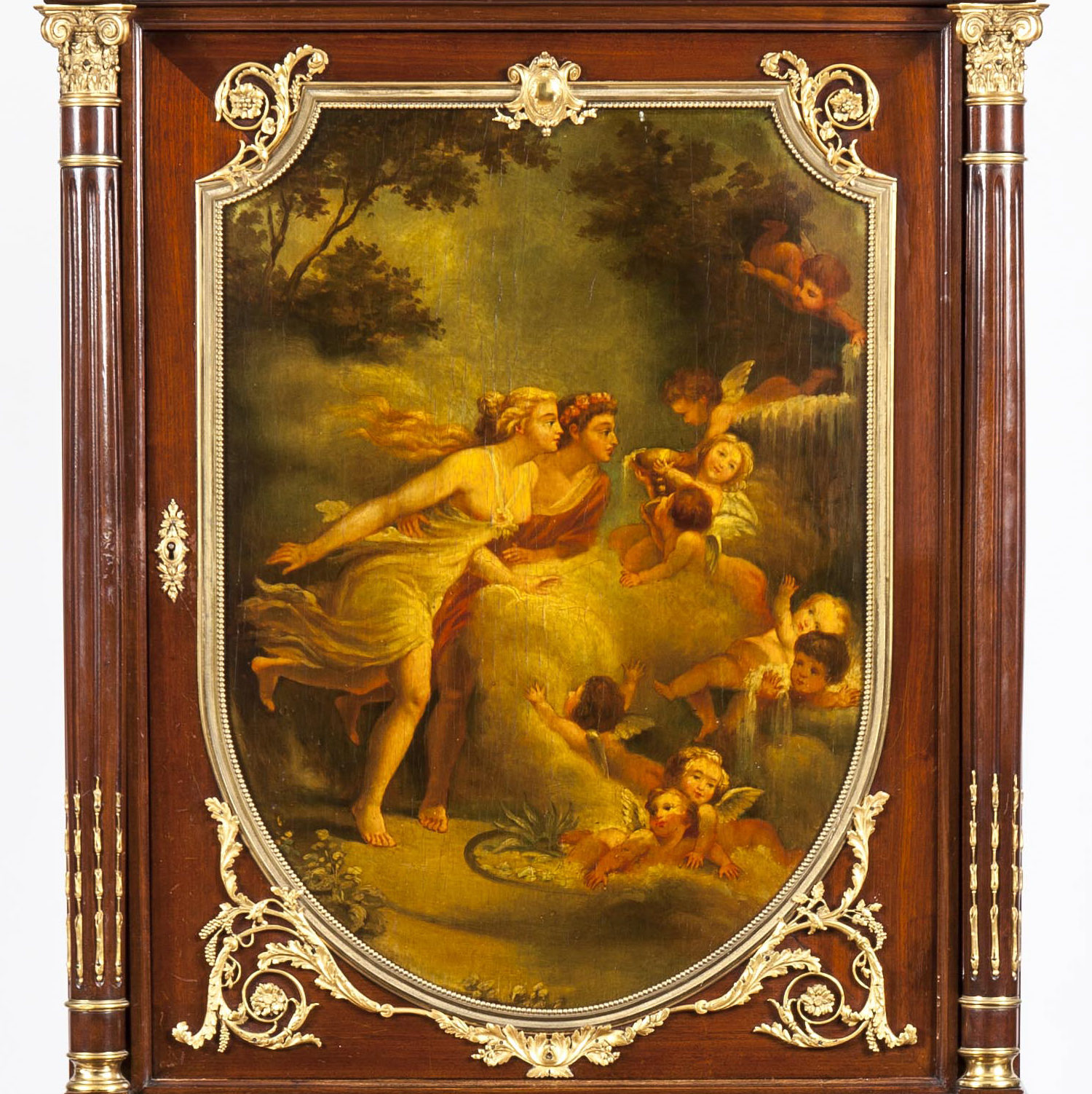 A Vernis Martin Cabinet in the Louis XVI Manner