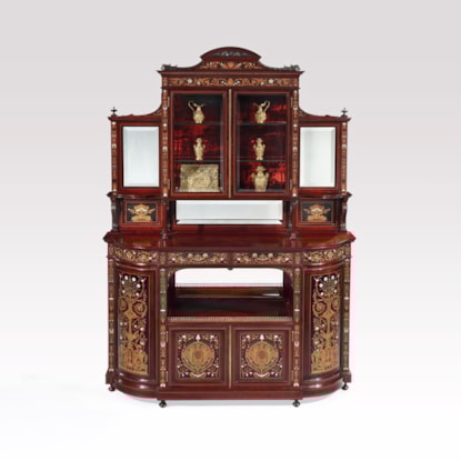 A Very Fine Display Cabinet by Hampton & Sons of London