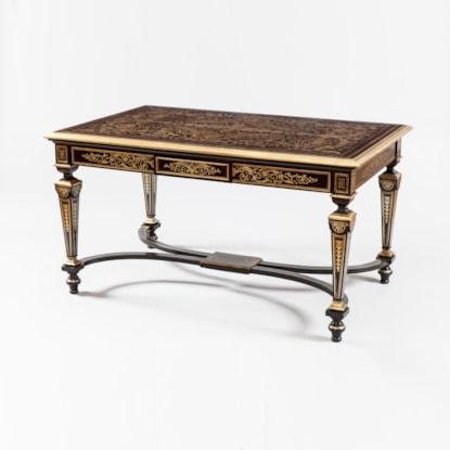 A Centre Table in the Manner of Andre-Charles Boulle By Charles-Guillaume Diehl