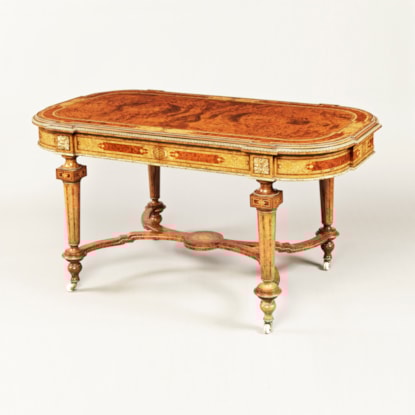 A Very Fine and Substantial Centre Table In the Louis XVIth Manner of Holland & Sons