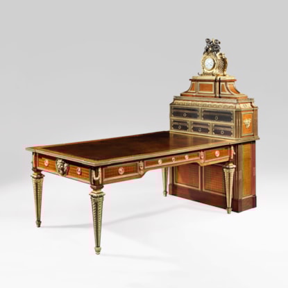 A Magnificent Cartonnier in the Louis XVI Manner after the Original Creation Made by Simon Oeben