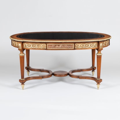 A Library Centre Table in the Louis XVI Manner
