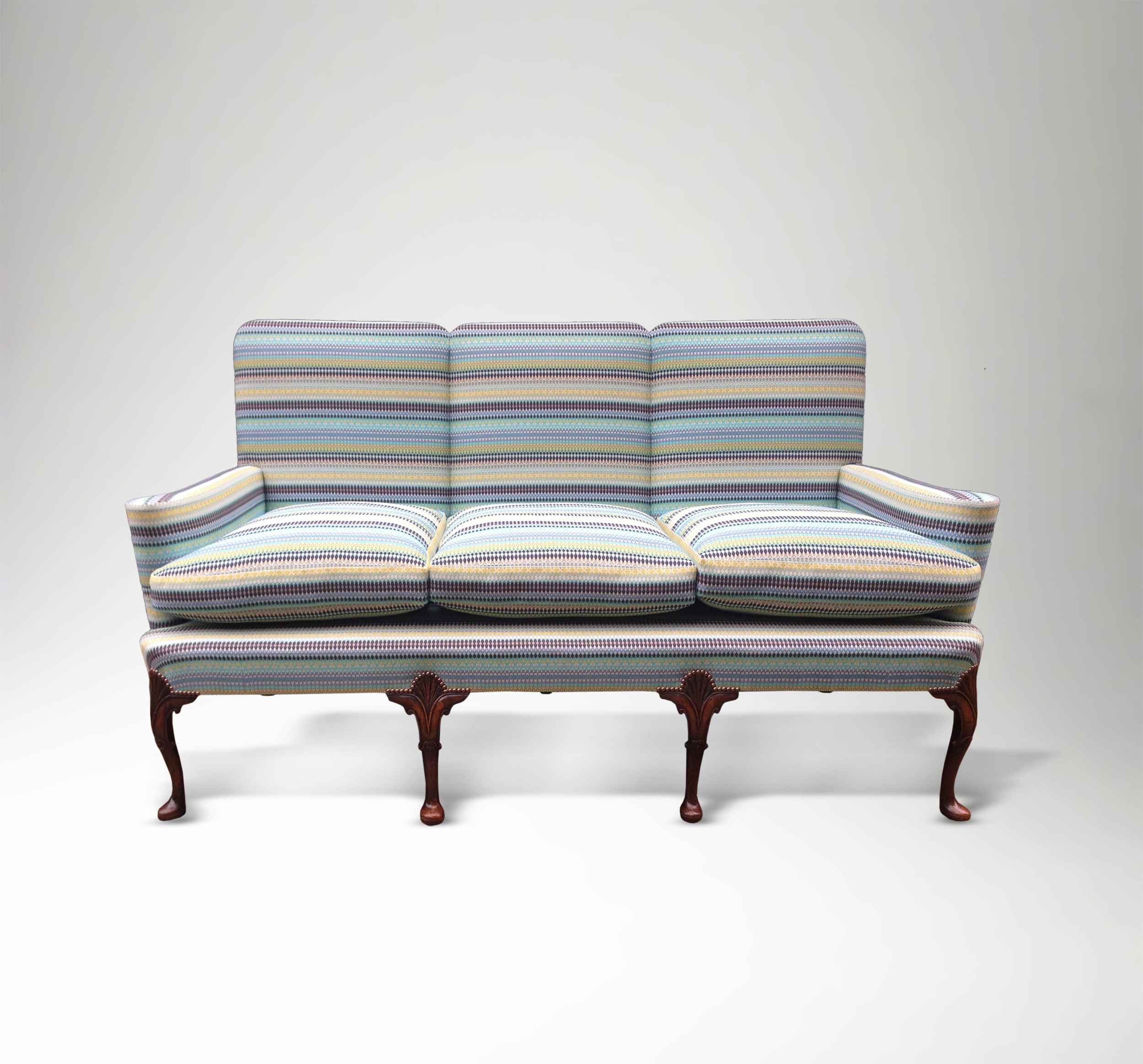 An Antique Settee in the Georgian Manner