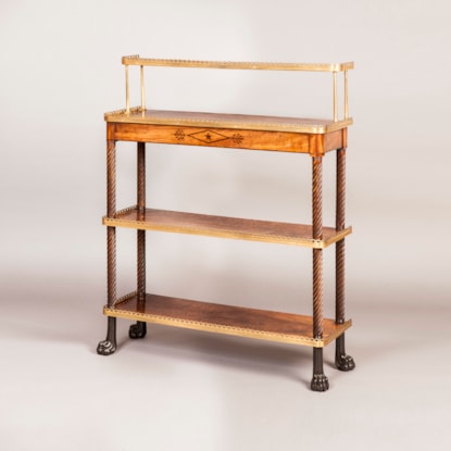 A Fine Étagerè of the Regency Period